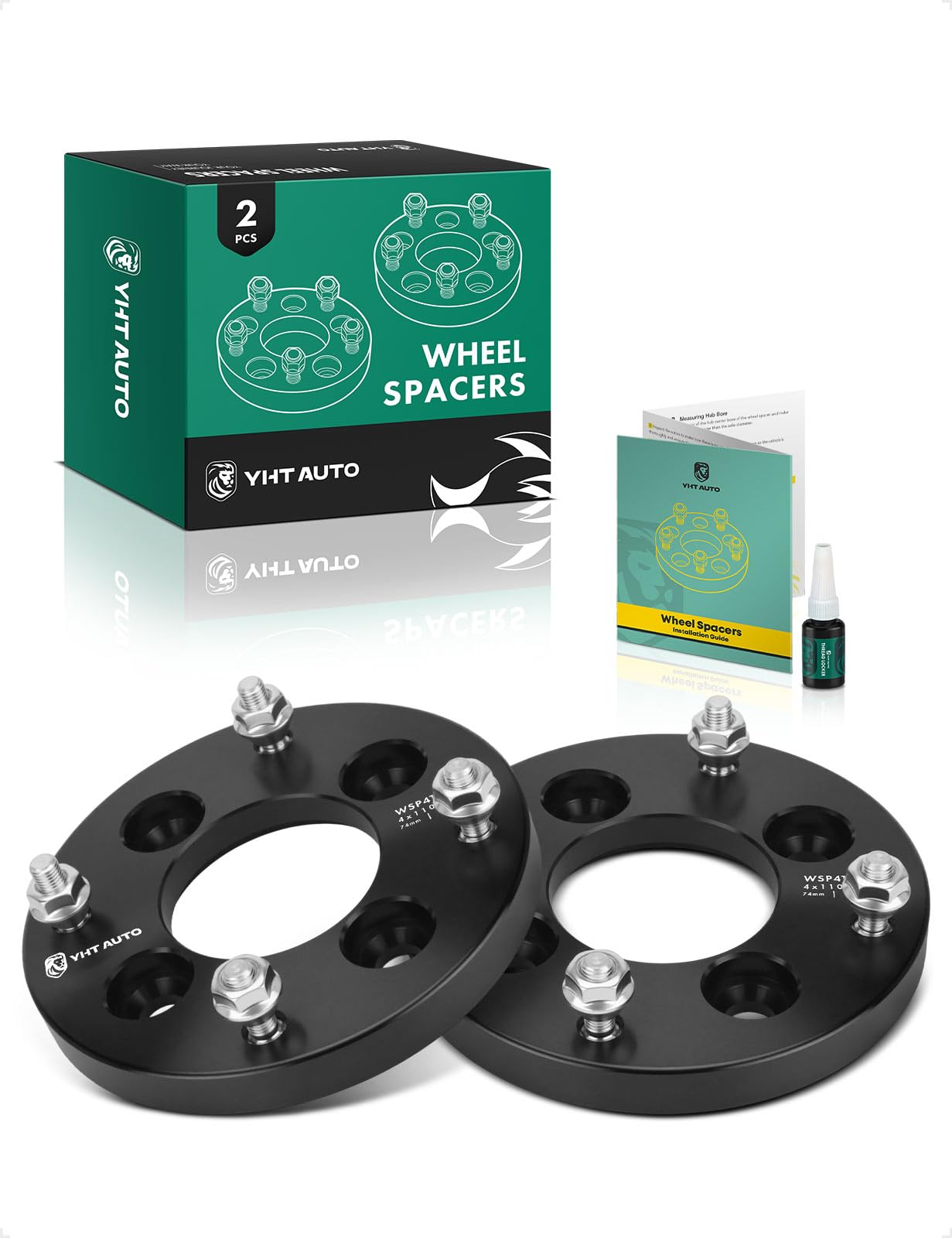 ② KT0202　904545 Amazon.com: YHTAUTO 4 x 110 a 4 x 137mm Adaptadores de rueda 3/4